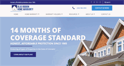 Desktop Screenshot of blueribbonhomewarranty.com